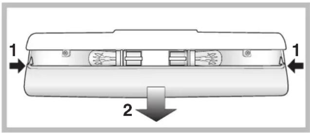 KITCHENAID SBL 2031 V - Het lampje verrangen* - 1