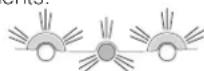 KITCHENAID SBL 2031 V - C) L'alarme sonne et les deux voyants jaunes et le voyant vert clignotent. - 1