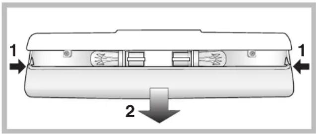 KITCHENAID SBL 2031 V - Substituicao da lampada \* - 1