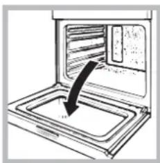 INDESIT if 51k a ix - De ovendeur reinigen - 1