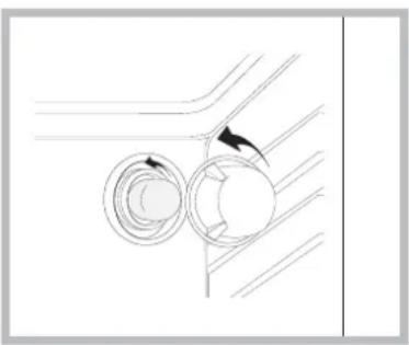 INDESIT if 51k a ix - Replacing the light bulb - 1
