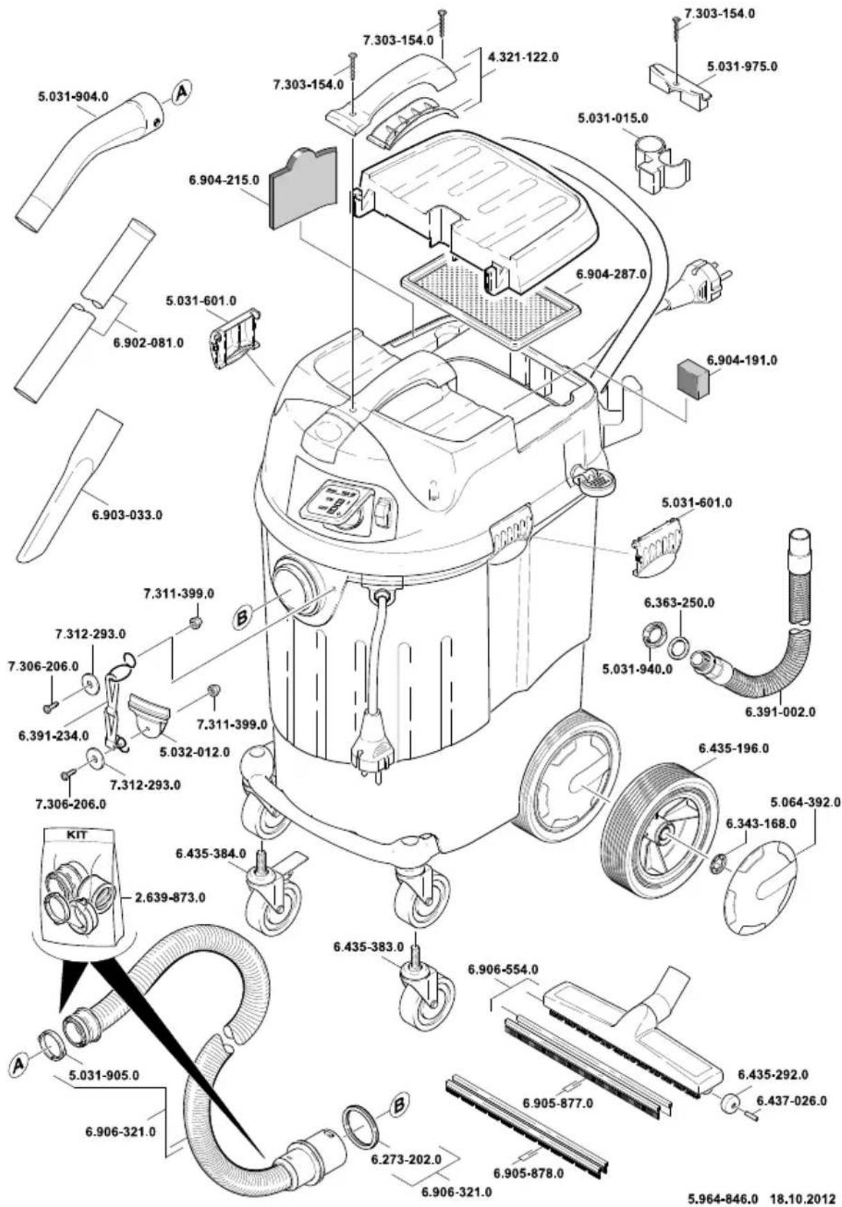 Kärcher NT 611 Eco - NT 611 Eco K - 1