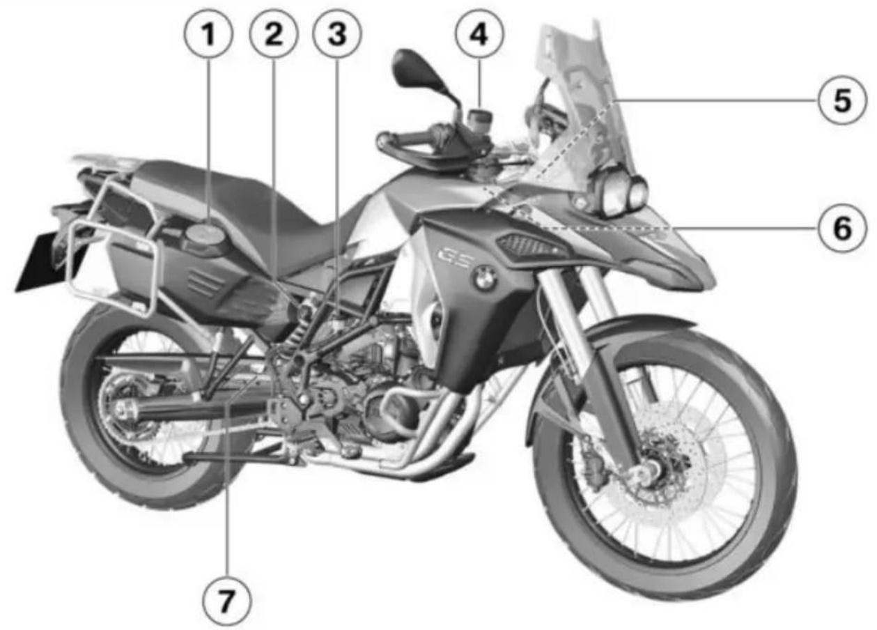 BMW F 800 GS Adventure (2014) - Συνολική όψη αριστερά - 1