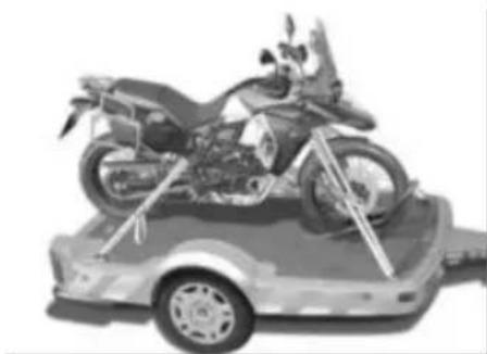 BMW F 800 GS Adventure (2014) - Στερέωση μοτοσικλέτας για μεταφορά - 1