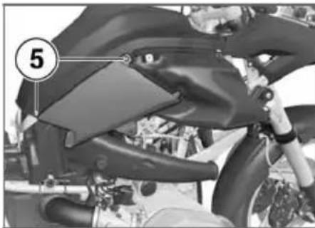 BMW R 1200 GS (2008) - 工アクリ一―を取り付uting - 4