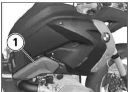 BMW R 1200 GS (2008) - 工アクリ一―を取り付uting - 6