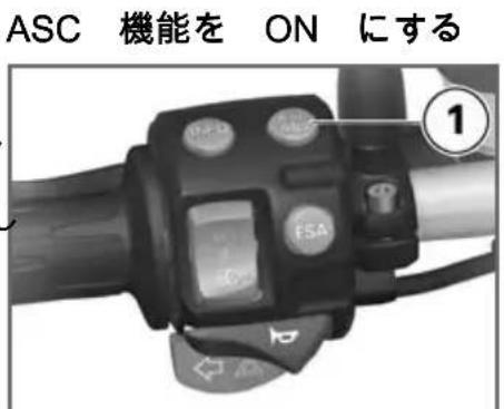 BMW R 1200 GS (2008) - ABS 作動解除時の特性 - 1