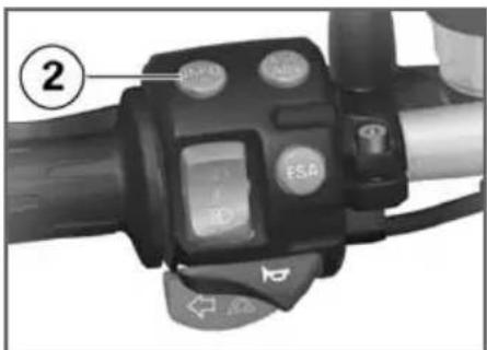 BMW R 1200 GS (2008) - 時計を調整する - 2