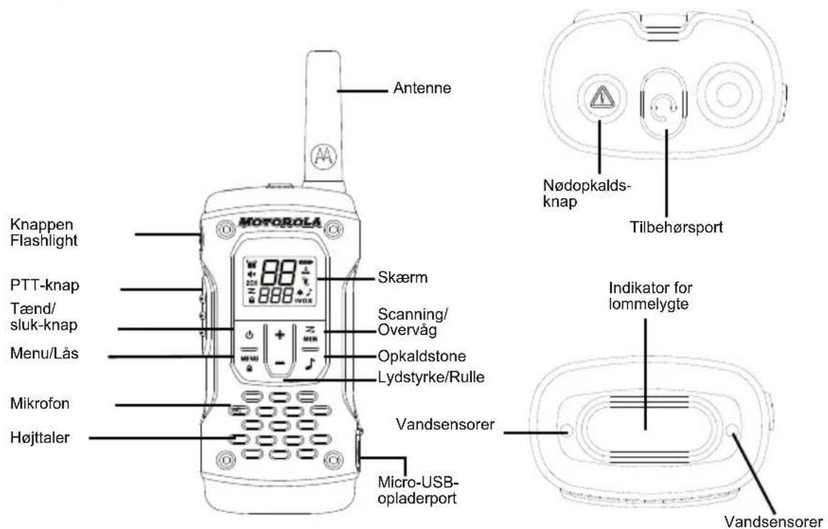 MOTOROLA TLKR T92 H2O - Vedligeholdelse - 1