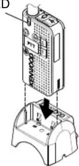 KENWOOD PKT23E - Carica con il carica batteria KSC-44CR - 2