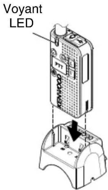 KENWOOD PKT23E - Charge avec le chargeur KSC-44CR - 2