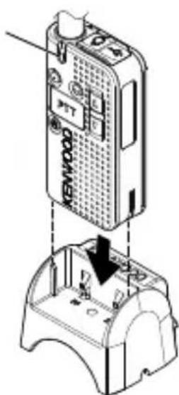 KENWOOD PKT23E - Cómo realizar la energia con el cargador KSC-44CR - 2