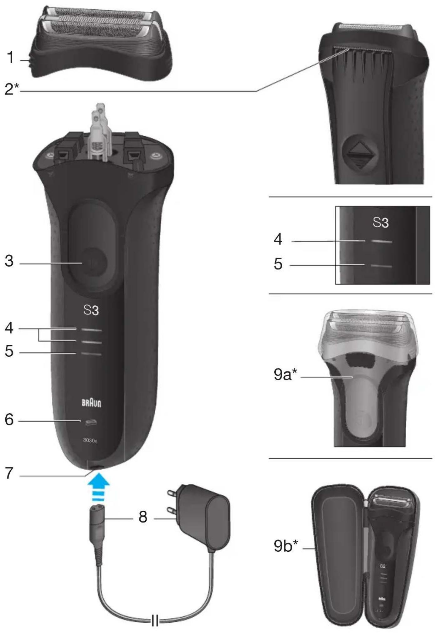 BRAUN Series 3 3000BT - 9