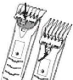 BABYLISS Pro X2 Volare FX811RE - Using the Comb Attachments - 2