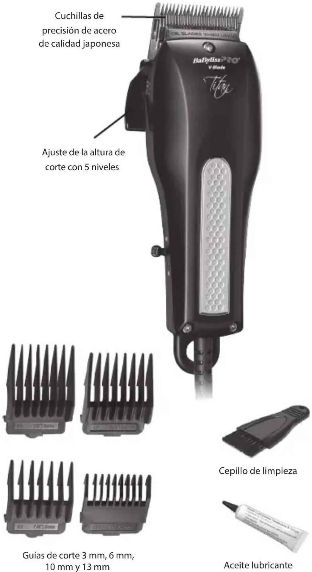 BABYLISS Pro FX685E - VITE DI REGOLAZIONE DELLA POTENZA E VIBRAZIONE - 1