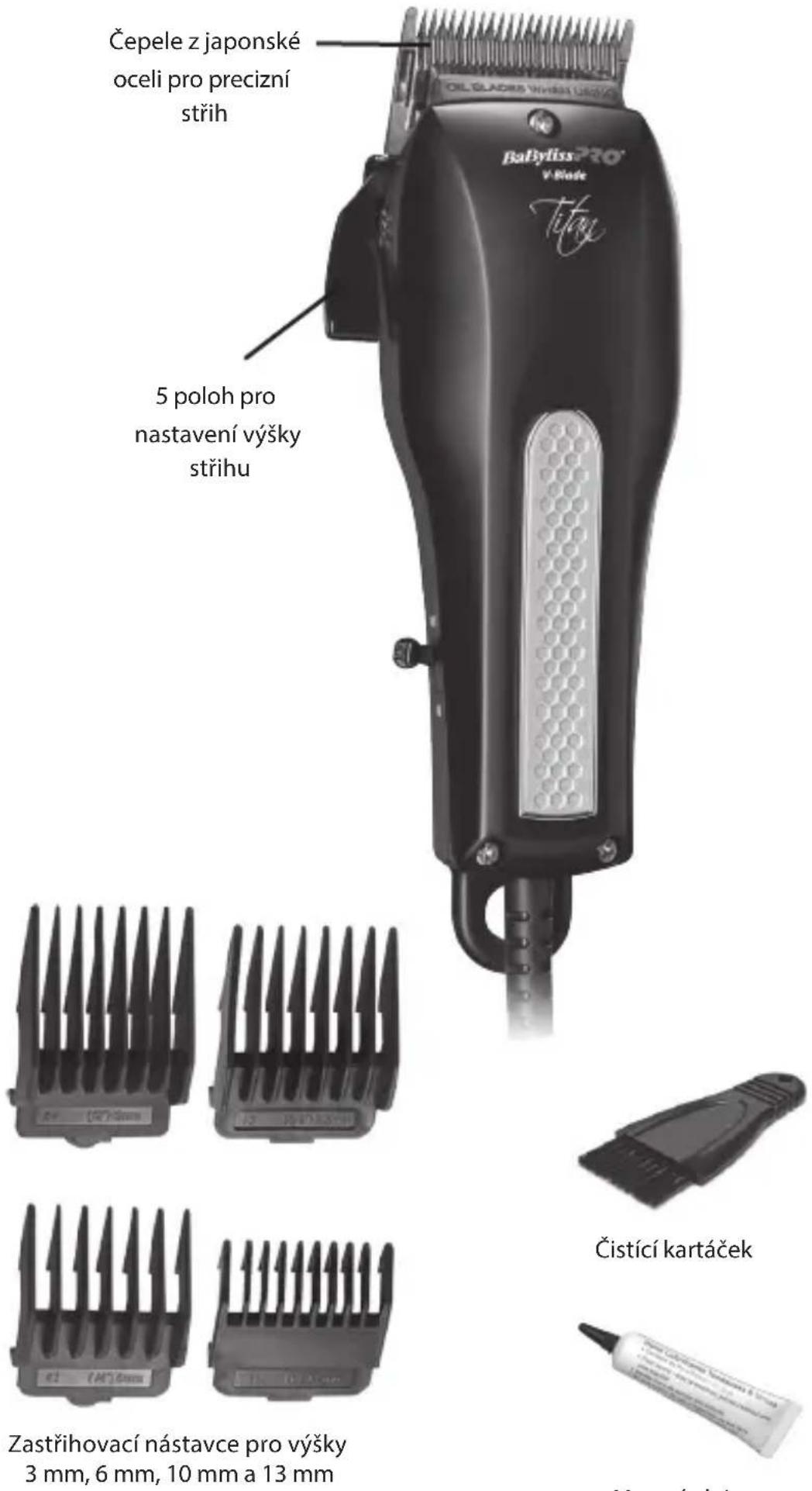 BABYLISS Pro FX685E - SRUBA REGULACJI MOCY I WIBRACJI - 1