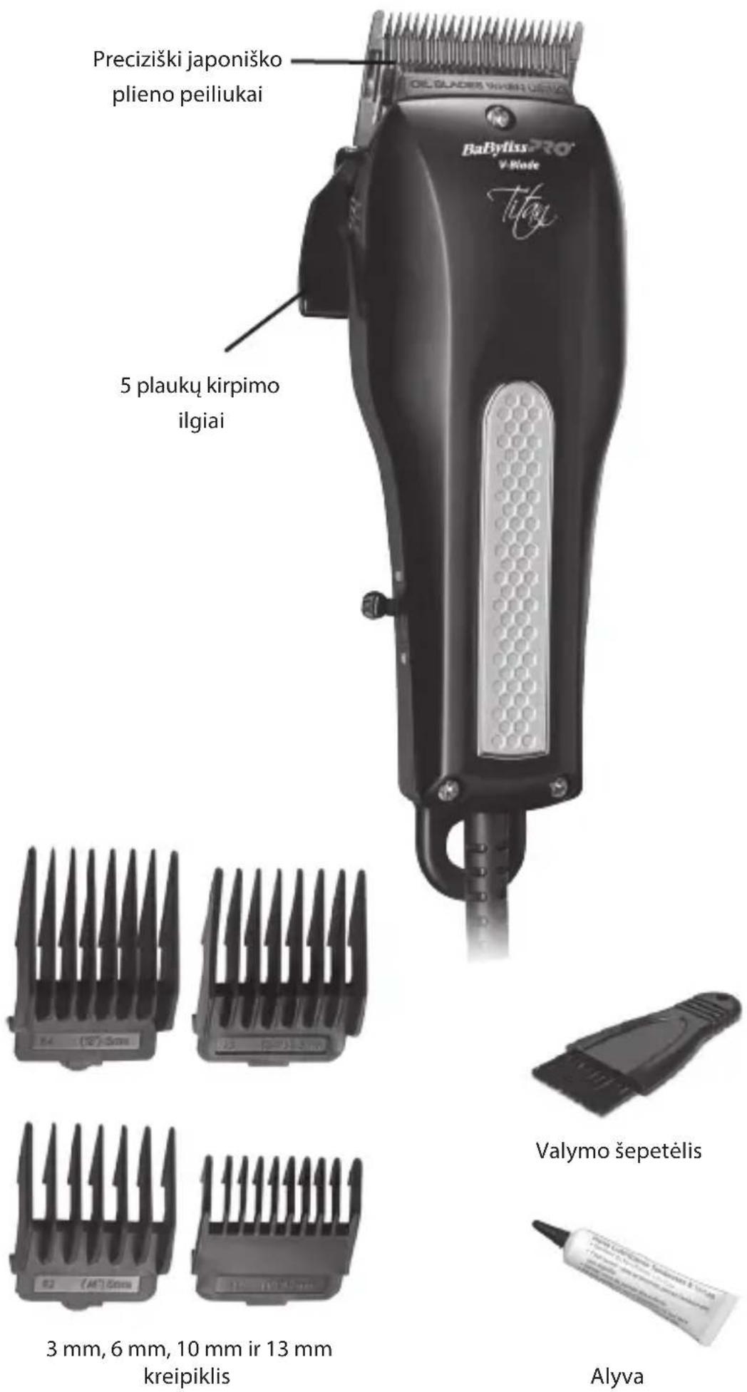 BABYLISS Pro FX685E - GUC & TITRESIM AYARLAMA VIDASI - 1
