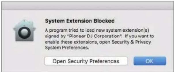 PIONEER XDJRR - Installé le pilote Pioneer DJ sur macOS High Sierra 10.13. - 1