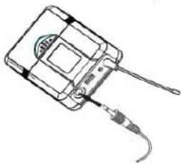 Vonyx WM73H - BODYPACK TRANSMITTER (OPTIONEEL) - 5