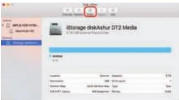 iStorage DiskAshur DT2 - Pour formater le diskAshur DT² : - 2