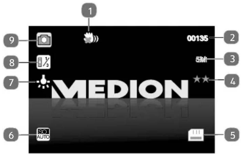 MEDION E49018 - Symboles affi chés - 30