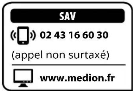 MEDION MD 18061 - Mentions légales - 2