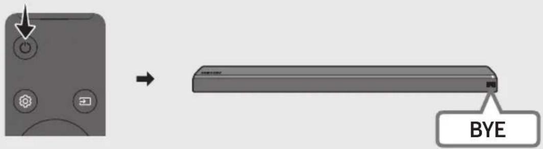 SAMSUNG SWAW700 - Wyłącz listwę Soundbar - 1