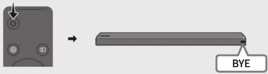 SAMSUNG SWAW700 - Spegnere la Soundbar - 1