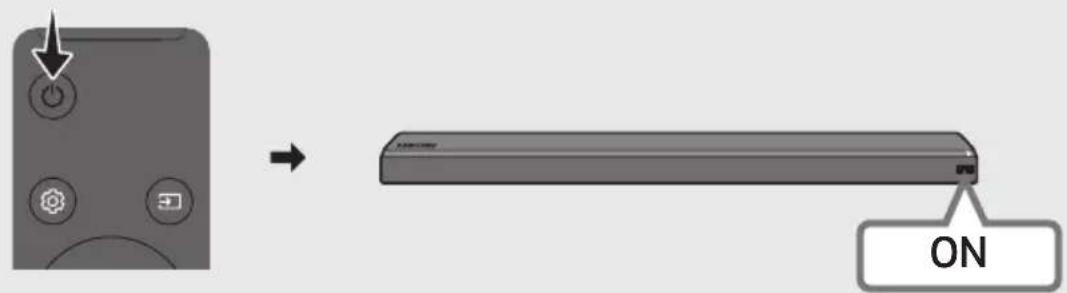 SAMSUNG SWAW700 - Ενεργοποιήστε το Soundbar - 1