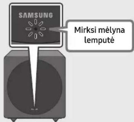 SAMSUNG SWAW700 - Prijunge prie maitinimo lizdo patikrinkite budėjimo būseną - 3