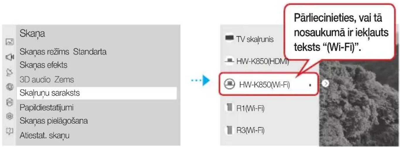 SAMSUNG WAM3501 - - Savienojuma izveide ar vienu skalruni vai sistemu Soundbar - 1