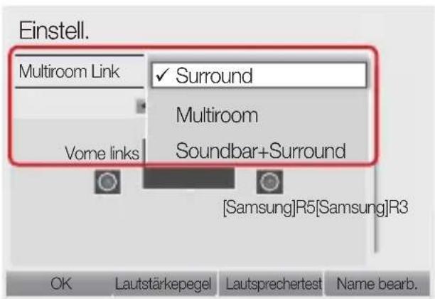 SAMSUNG WAM3501 - Verbindung mit einem 2014 auf den Markt gebrachten Samsung Smart TV - 2