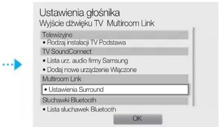 SAMSUNG WAM3501 - Podłuczanie do telewizora Samsung Smart TV wyprodukowanego w roku 2014 - 2