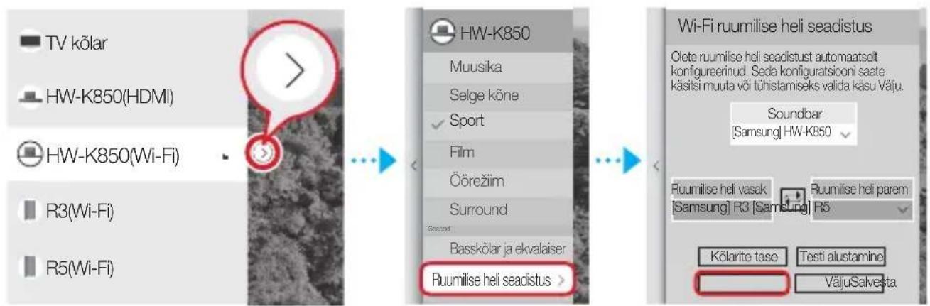 SAMSUNG WAM3501 - Kolariuhendamine koosSoundbar. - 1