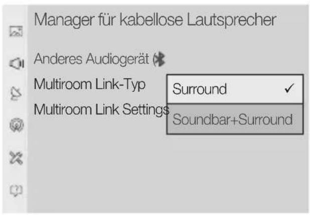 SAMSUNG WAM3501 - Wahlen Sie Multiroom Link-Typ. - 1