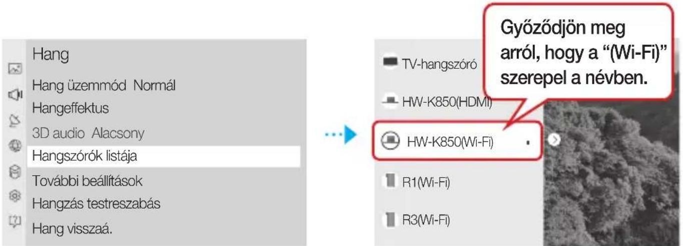 SAMSUNG WAM3501 - Egyetlen hangszóró vagy Soundbar csatlakoztatása - 1