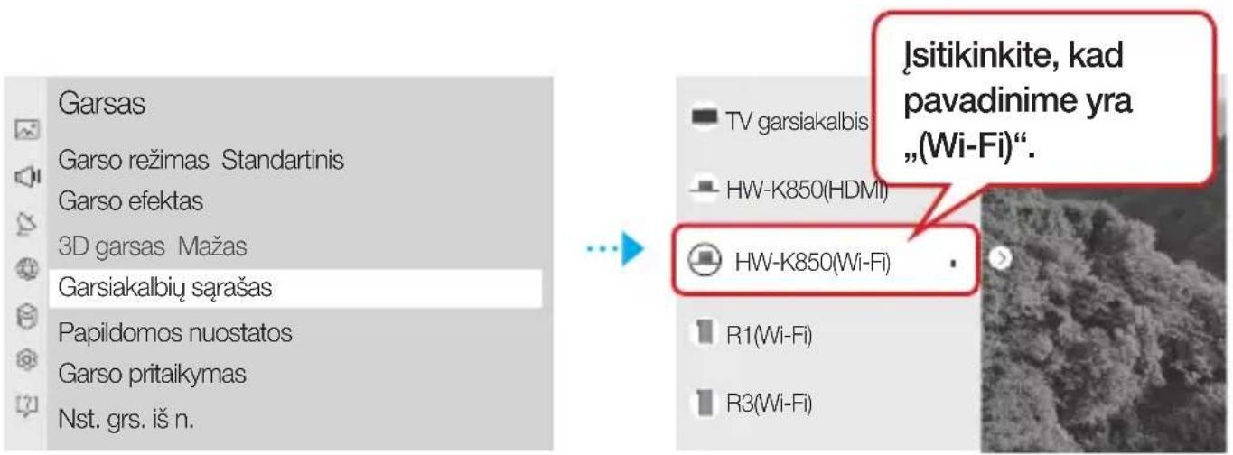 SAMSUNG WAM1501 - ■ Vieno garsiakalbio arba Soundbar prijungimas - 1
