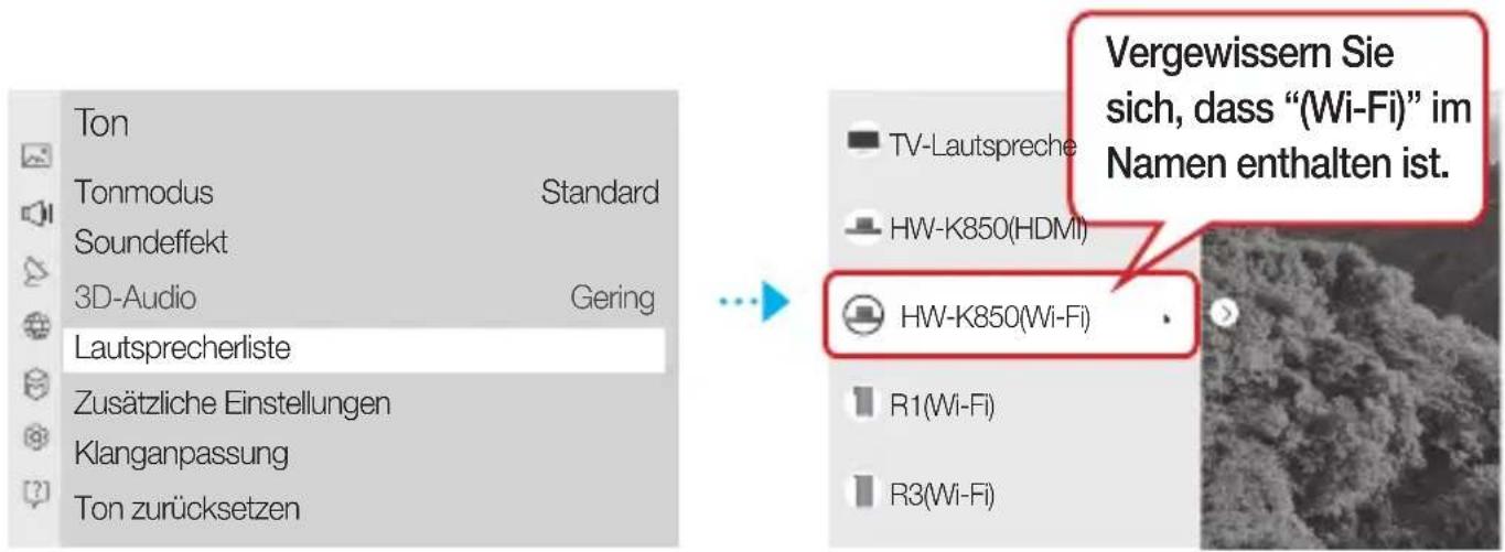 SAMSUNG WAM1501 - ■ Verbinden eines einzelnen Lautsprechers oder einer Soundbar - 1