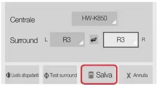 SAMSUNG WAM1501 - Selezionare il Multiroom Link Settings. Selezionare un diffusore per ciascun canale e selezionare Salva per completare la configurazione. - 2