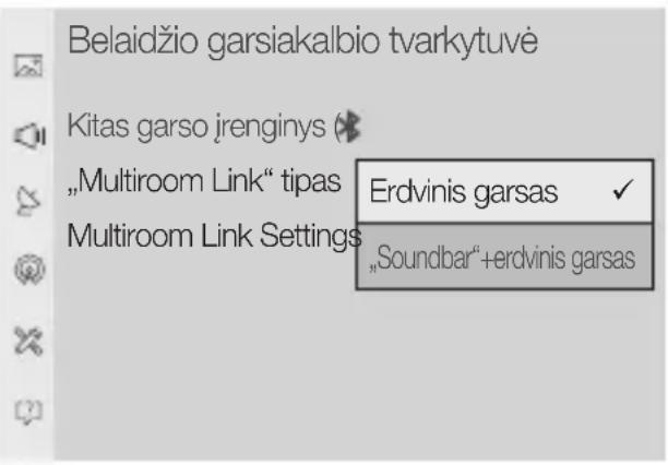 SAMSUNG WAM1501 - Pasirinkite „Multiroom Link“ tipas. - 1