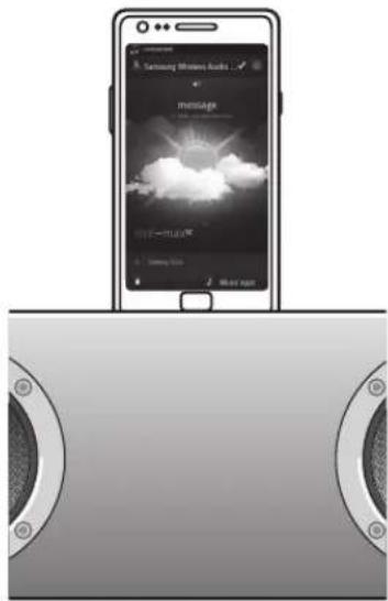 SAMSUNG DAE751 - USING THE DOCKING MODE WITH SAMSUNG GALAXY AND APPLE DEVICES - 2