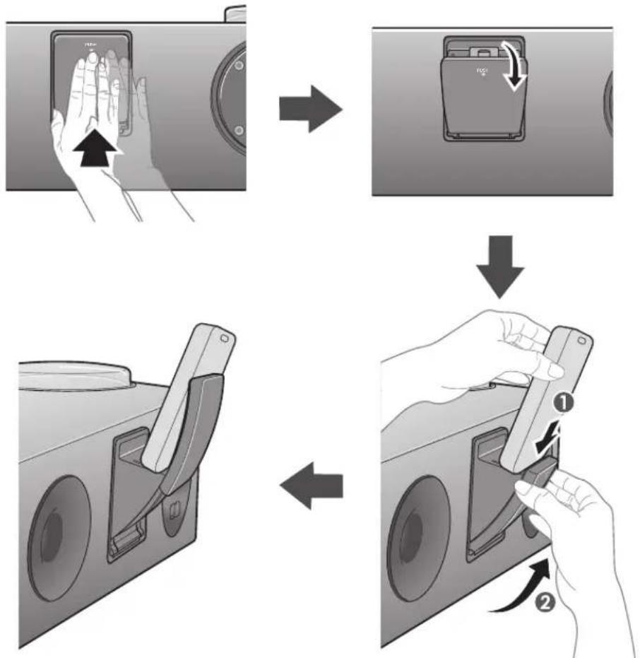 SAMSUNG DAE751 - cConnecting a DeVice tO tHe DUaL DOcK - 1