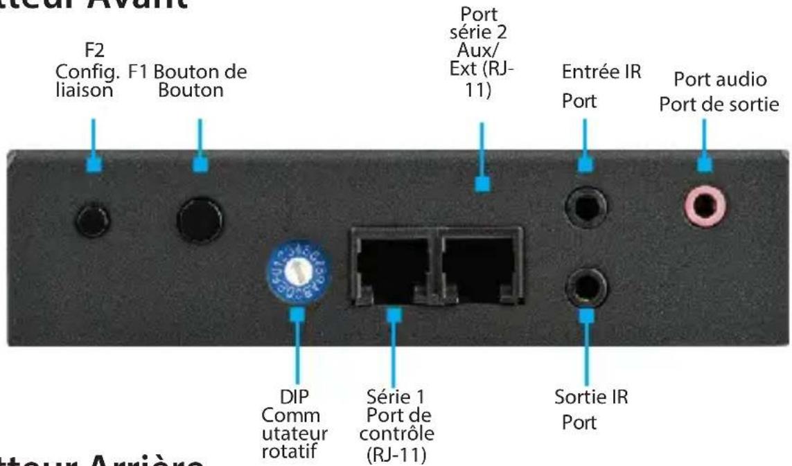 StarTech.com ST12MHDLAN2K - Diagramme du produit - 1
