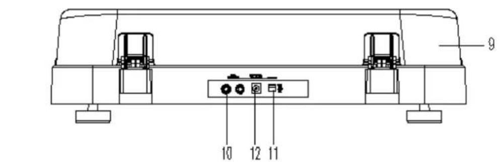 LENCO LBT120BK - Precaución: - 1