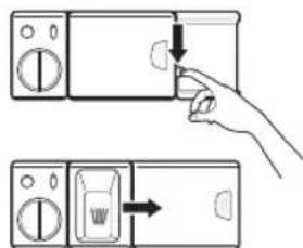SAMSUNG DWFG720S - Filling the detergent dispenser - 2
