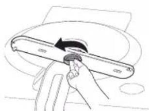 SAMSUNG DWFG720S - Cleaning the spray arms - 1