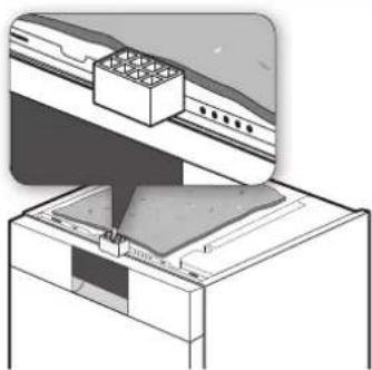 SAMSUNG DWFG520W - ETAPE 1. Retrait de la partie supérieure - 3