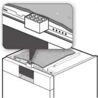 SAMSUNG DWFG520W - PASO 1. Desmontaje de la cubierta superior - 3