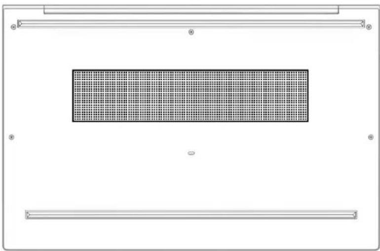 HP ProBook 430 G5 - Partie inférieure - 1