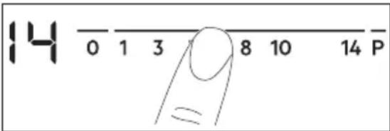 ELECTROLUX EIV83443BW - Ajuste de temperatura - 1